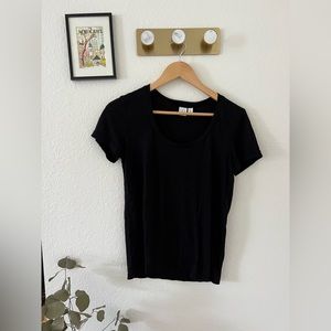 Black Tee Shirt - Size: Small
